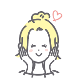 嬉しい表情の女性
