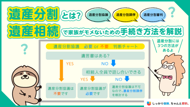 遺産分割とは？遺産相続で家族がモメないための手続き方法を解説