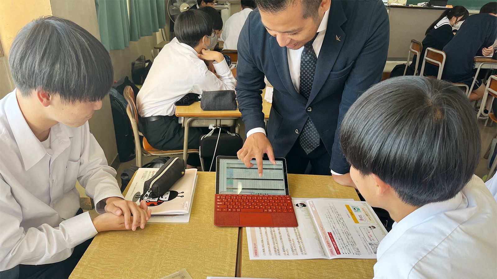 金融教育授業の様子2