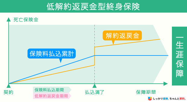 低解約返戻金型終身保険