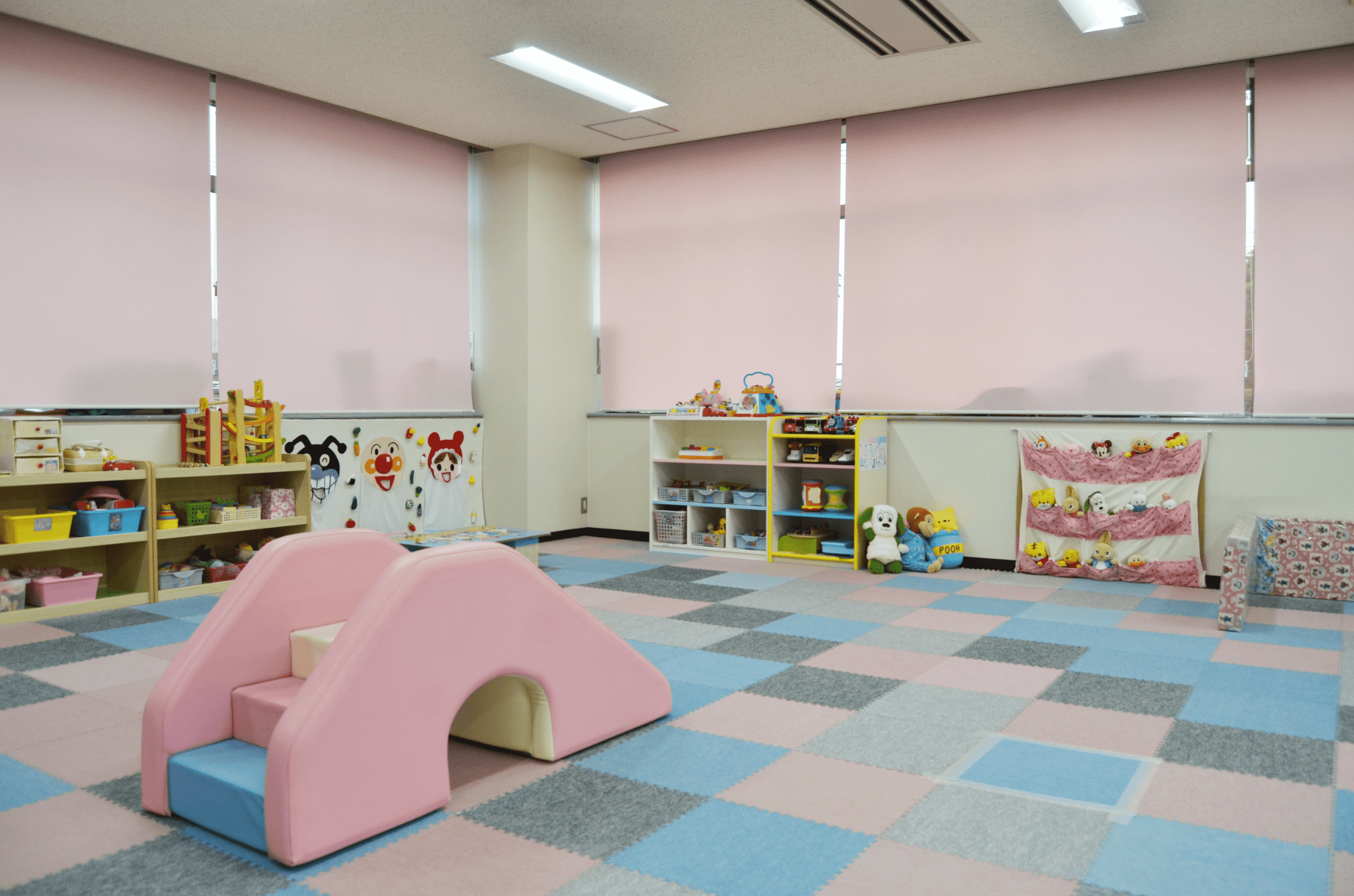 葛城市の子育て支援センターの様子