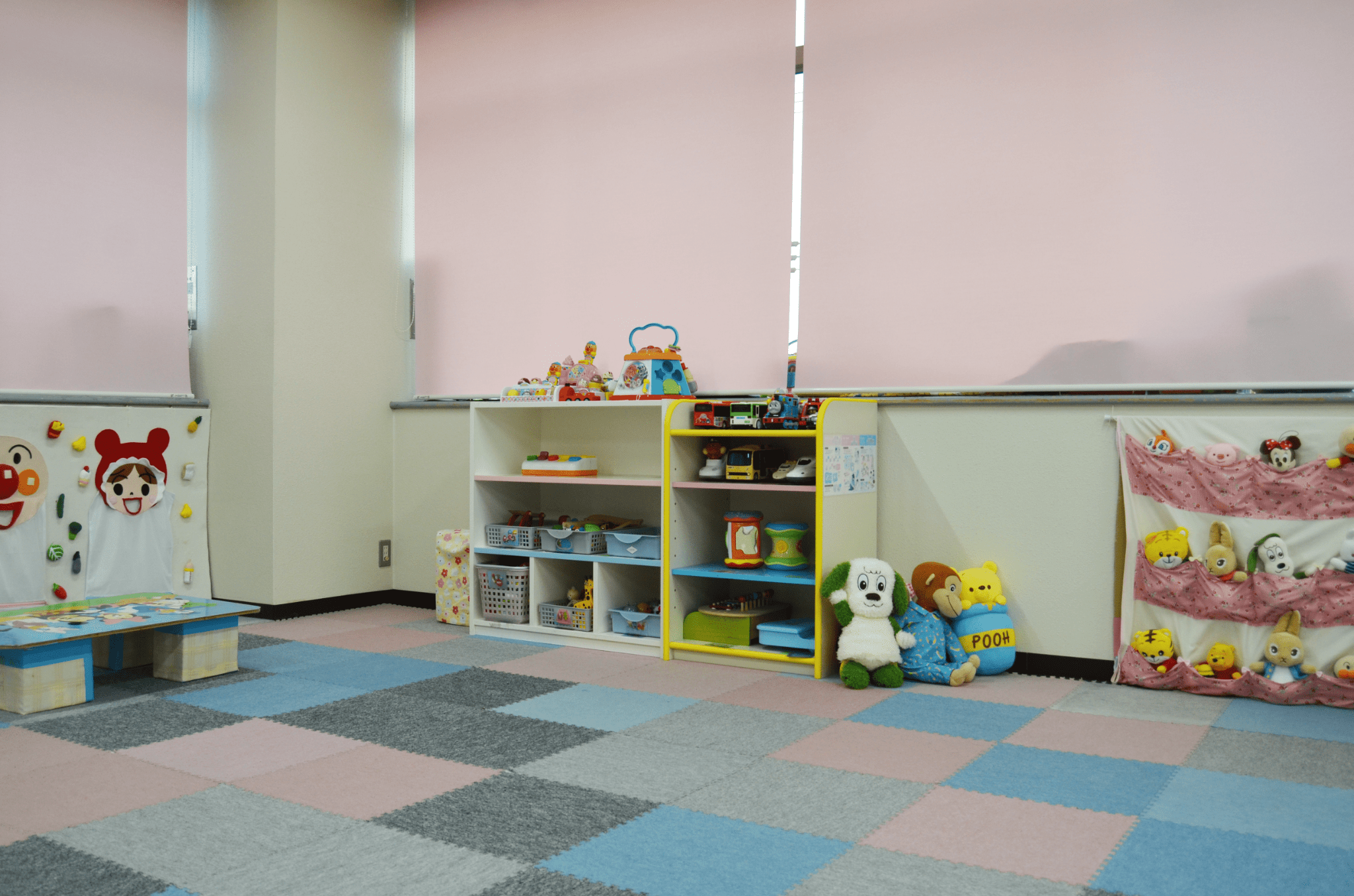葛城市の子育て支援センターの様子