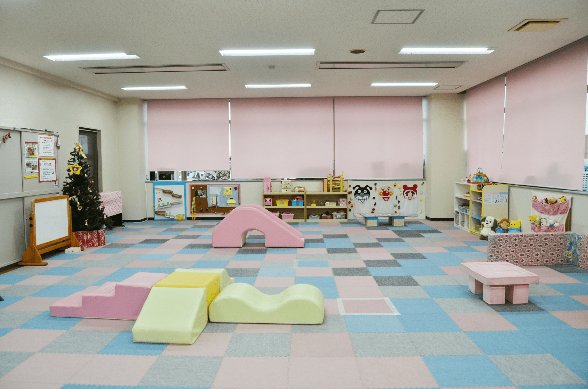 葛城市の子育て支援センターの様子